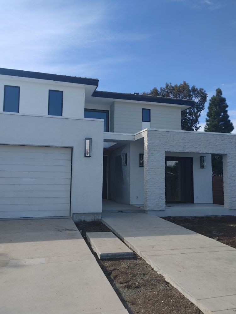 Professional stucco exterior project